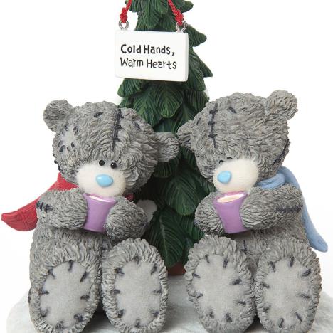 Warm Hearts Me to You Bear Christmas Figurine Extra Image 2